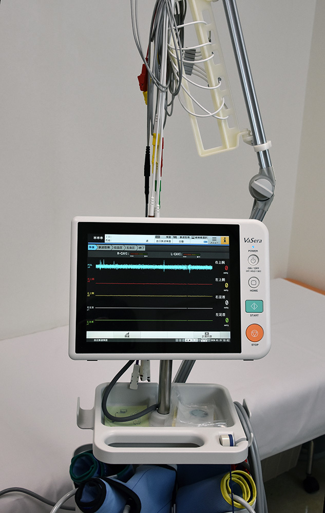 CAVI_動脈硬化検査装置